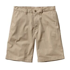 Patagonia Mens All-Wear Hiking Outdoor Organic Cotton Shorts 10" Khaki